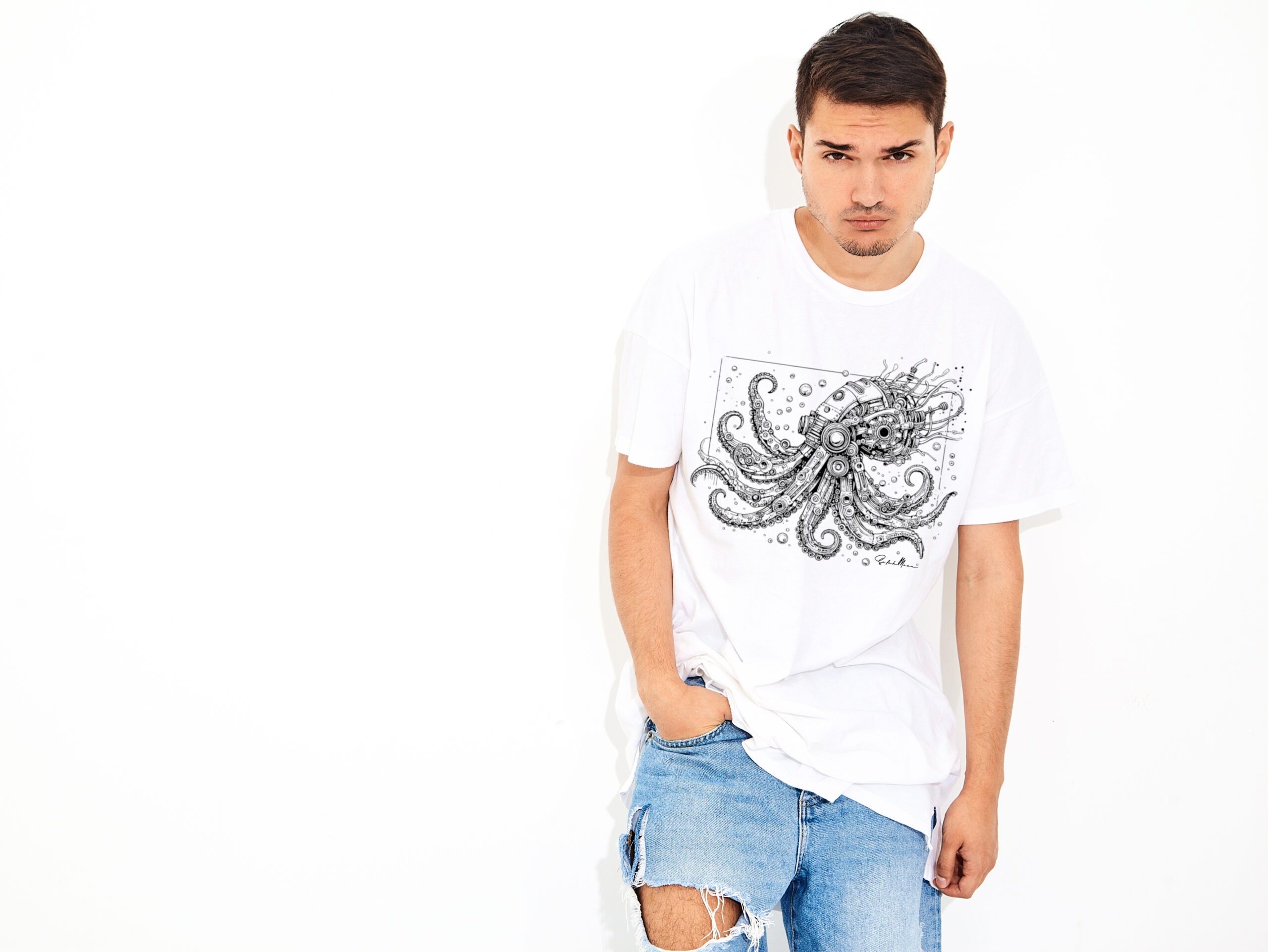 Maskor Mechanical Octopus Tee